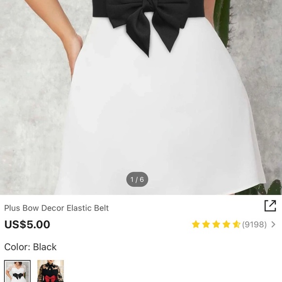 SHEIN Dresses Nwt 2xl Shein Dress With 2 Belts Poshmark